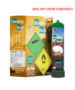 Baking Bad 615g Culinary Gas Cream Charger Cylinder
