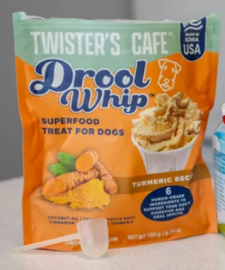 Drool Whip Whipped Cream Treat for Pets in a canister