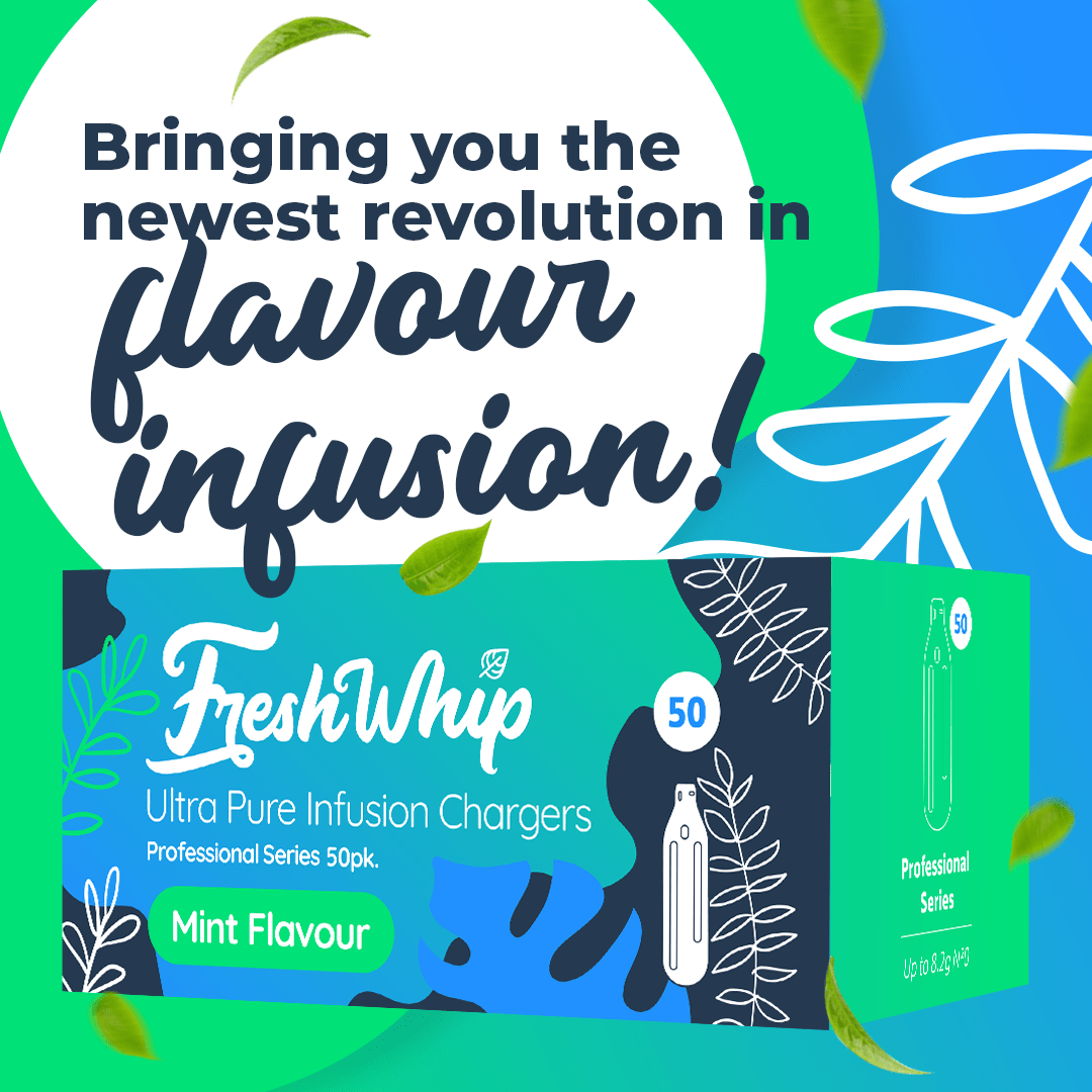FreshWhip Cream Chargers 8.2g MINT Overstocked - 50% OFF ON ALL ITEMS!