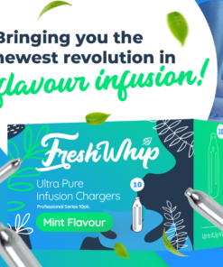 FreshWhip Cream Chargers 8.2g Mint Overstocked - 50% OFF ON ALL ITEMS!
