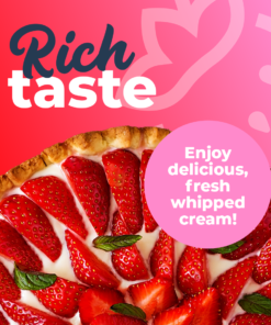 FreshWhip Cream Chargers STRAWBERRY 24 Packs - 8.2g