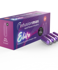 InfusionMax Elite 9g 24 Packs Culinary Gas Cream Chargers MEGA OVERSTOCK