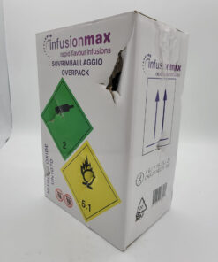 InfusionMax Whipped Cream Chargers - 0.95 (580 gram) - 1 Carton (6 Cylinders) - Damaged Packaging