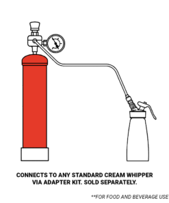 King Whip Whipped Cream Chargers,640 g Culinary Gas Cylinder Cream Charger 20% OFF