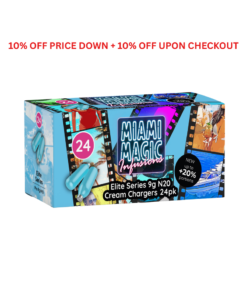 Miami Magic 9g Cream Chargers 24 Packs