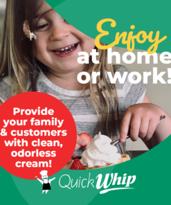 QuickWhip 9-gram N2O Cream Chargers in 24 Packs