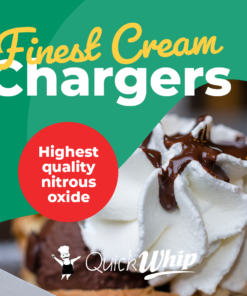 QuickWhip 9grams N2O Cream Chargers in 50 Packs
