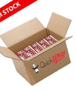 QuickWhip Cream Chargers Full Cartons of 600 9g N20 - OVERSTOCK/ SUPER