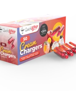 QuickWhip PRO 9g! N2O Cream Chargers - 50 Packs