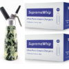 Starter Pack - SupremeWhip Cream Chargers – 24 Packs & 0.5L Army Print Dispenser