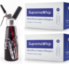 Starter Pack - SupremeWhip Cream Chargers –24 Packs & 0.5L SKULL Print Dispenser