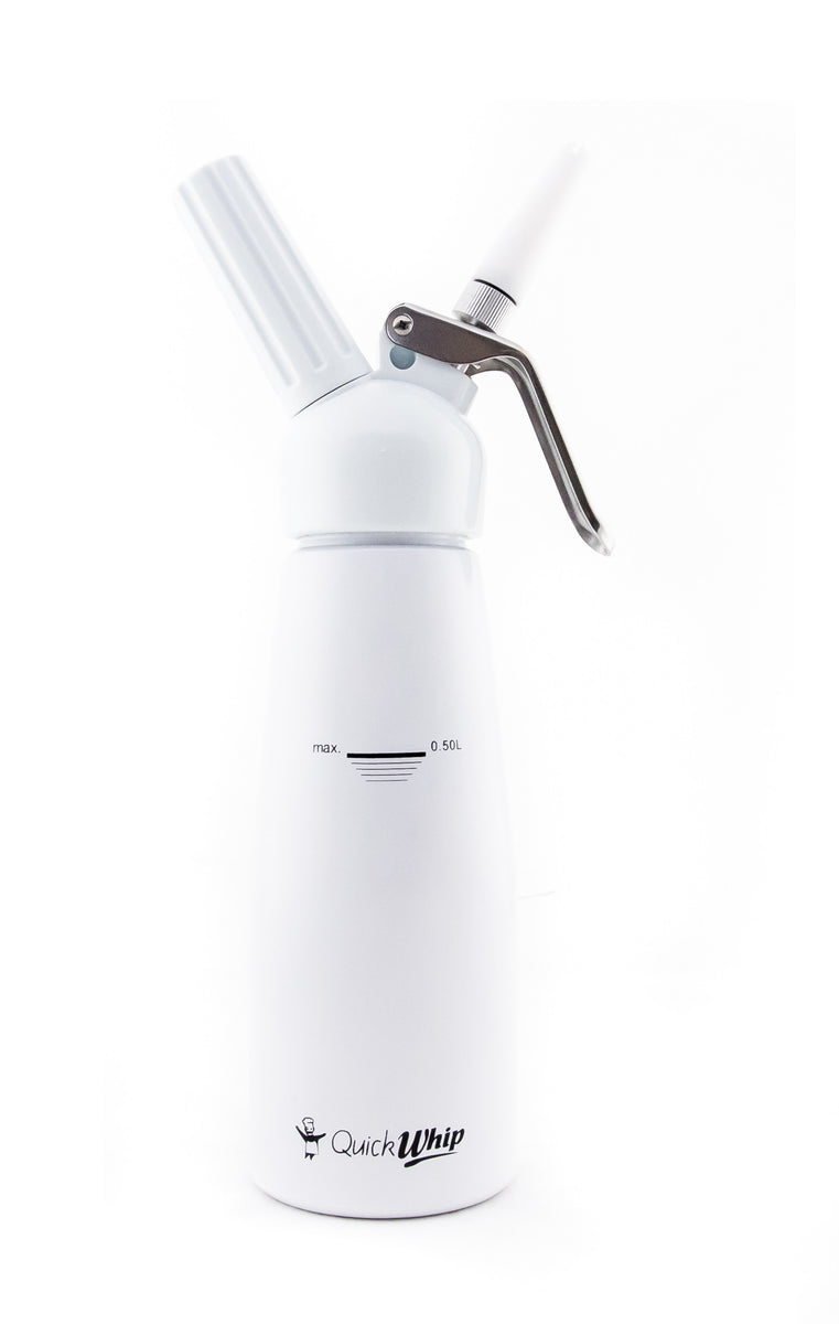Starter Pack - SupremeWhip Cream Chargers – 24 Packs & 0.5L White Dispenser