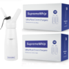 Starter Pack - SupremeWhip Cream Chargers – 600 - (12 x 50Pks) & 0.5L White Dispenser