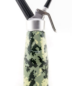 Starter Pack - SupremeWhip Cream Chargers – 96 - (4 x 24Pks) & 0.5L Army Print Dispenser