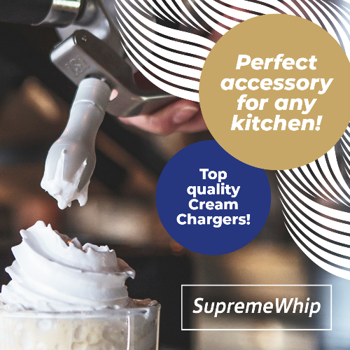 SupremeWhip Cream Chargers 8.2g in 24 Packs - WHOLESALE