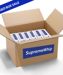SupremeWhip Cream Chargers 8.2g N20 Cartons of 600 - OLDSTOCK/ DAMAGED PACKAGING