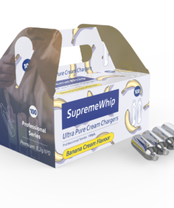 SupremeWhip Cream Chargers - Banana - 100 Packs 8.2g