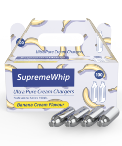 SupremeWhip Cream Chargers - Banana - 100 Packs 8.2g