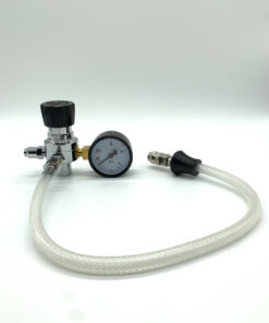 SupremeWhip Culinary Gas Pressure Regulator Set - Adapter & Hose
