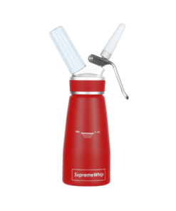 SupremeWhip PRO Whipped Cream Dispenser 0.25L / 1/2 Pint – RED